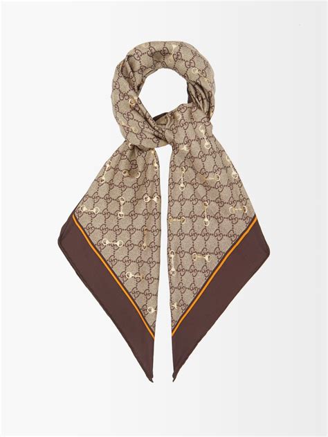 gucci rooster scarf|Gucci monogram scarf.